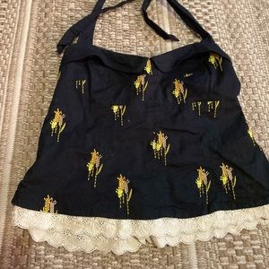 Anthropologie halter top
